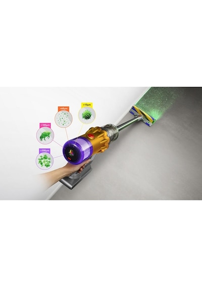 Dyson V12 Detect Slim Absolute Kablosuz Dikey Şarjlı Süpürge
