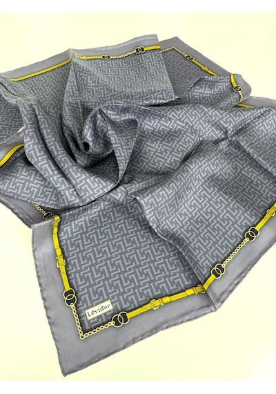 Levidor Twill İpek Eşarp-0943 Lavanta