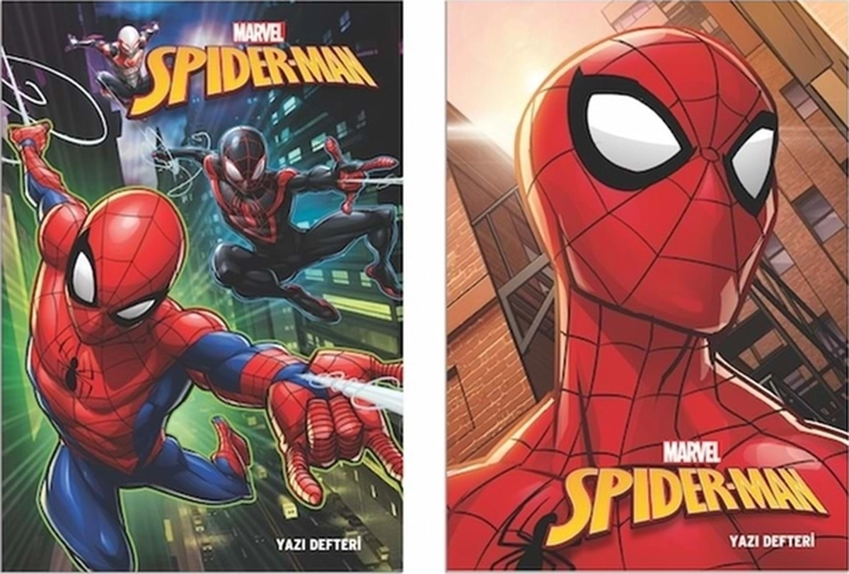 Keskin Spiderman A/4 Dik Temel Harflerle Güzel Yazı Defteri 40 Yaprak