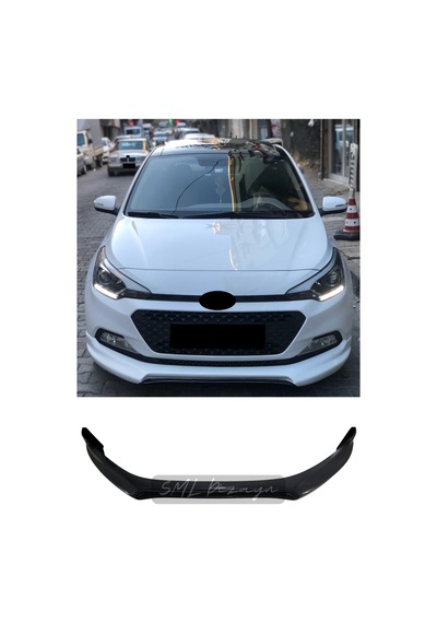 Hyundai i20 (2014-2018) Custom Ön Ek-Karlık (Plastik) BOYASIZ