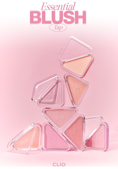 Clio Katmanlanabilir Yumuşak Dokulu Yarı Mat Bitiş Sunan Allık Essential Blush Tap M101 Fluffy Peach