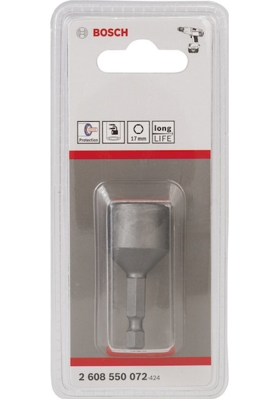 Bosch M10 50x17 mm Lokma Anahtarı - 2608550072