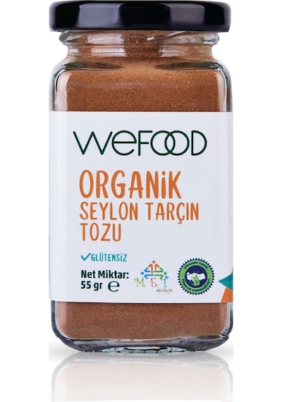 Wefood Organik Tarçın Tozu 65 G