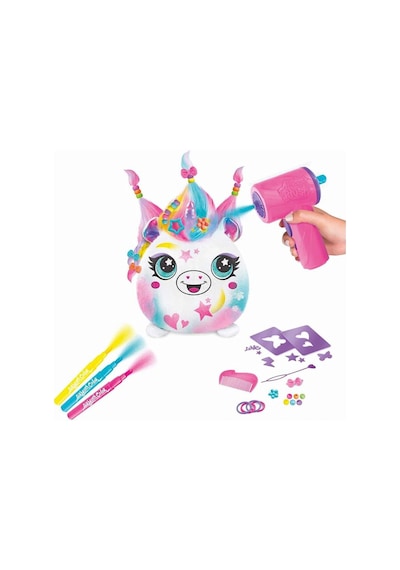 45541 Sun-cnl-hobi Set Aırbrush Plush Haır Iffıc Squıshy Bo 2a