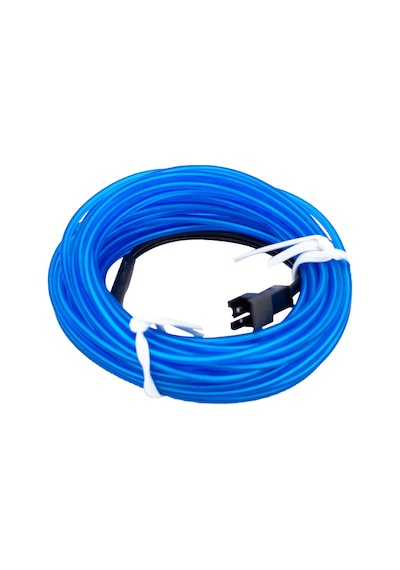 Powermaster 5 Metre 5 Volt Usb Adaptörlü Neon Mavi İp Aydınlatma Pm-6077