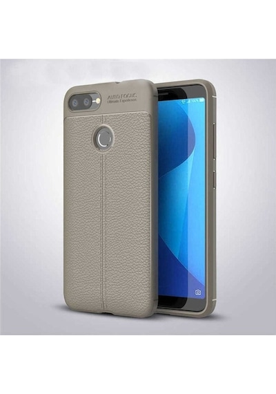 Asus Zenfone Max Plus M1 Zb570tl Kılıf Zore Niss Silikon Kapak Gri