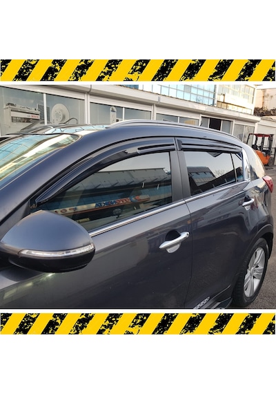 Kia Sportage Mügen Cam Rüzgarlığı 2010-2015 Arası 4 Lü Set N11.39486