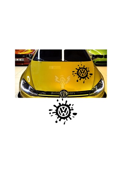 Vw - Volkswagen Sıçrama Araba Sticker