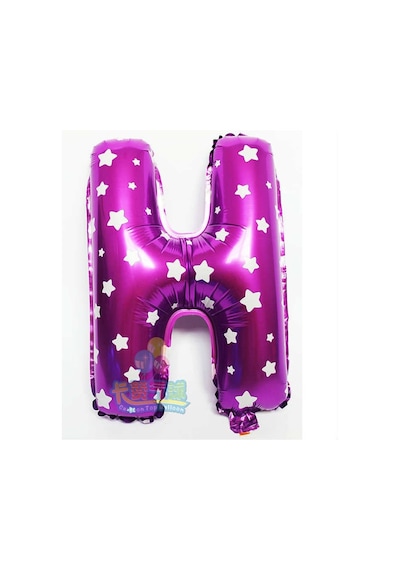 Folyo Balon Harf Pembe Renk 40Cm Parti Doğumgünü