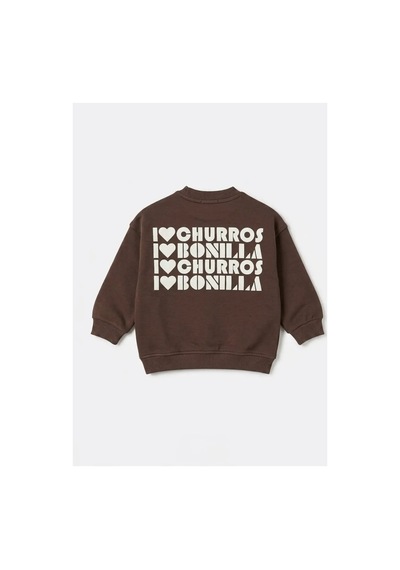 Poala Kids Bonila Sweatshirt Kahverengi