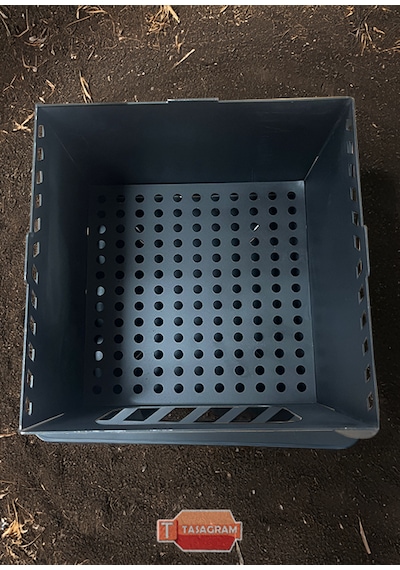 Tasagram Katlanabilir Sac Kare Mangallık