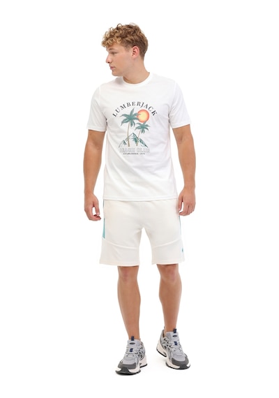 Lumberjack Ml Jacop 11hl107 5pr Beyaz Erkek Kısa Kol T-shirt