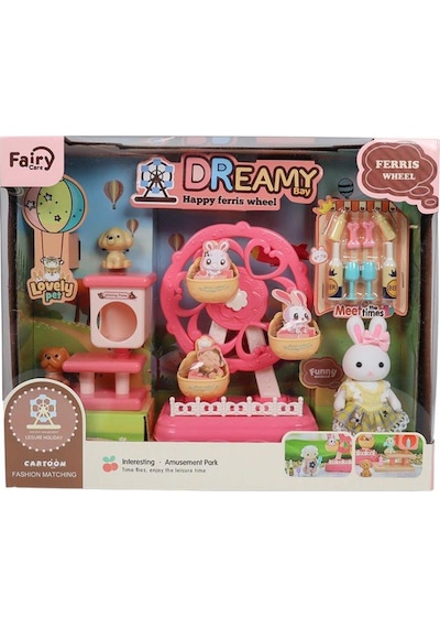 Mega By Dreamy Mini Tavşan Dönme Dolap Eğlence Parkı 6657