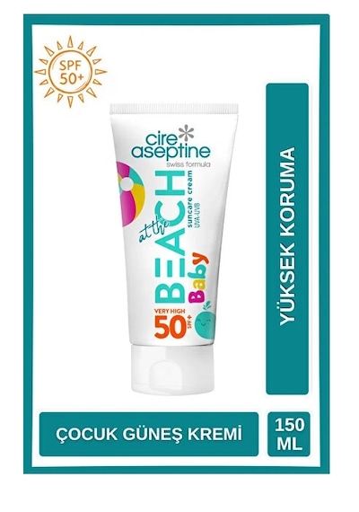 Cire Aseptine Beach Baby Güneş Koruyucu Kremi 50+ Spf 150 Ml