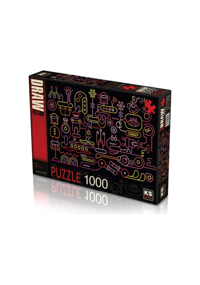 Ks Puzzle 1000 Parça Robot Workshop Robot Atölyesi