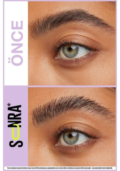 Telescopic Gold Maskara - Siyah & Super Lock Brow Glue Kaş Sabitleyici Maskara - Şeffaf pkttelesmasksuperlock-10572