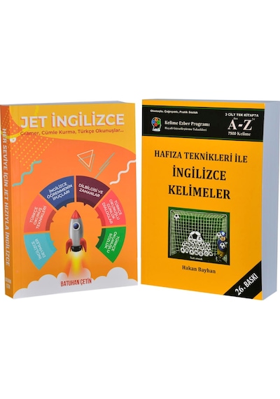 Jet İngilizce - Hafıza Teknikleri İkili Set
