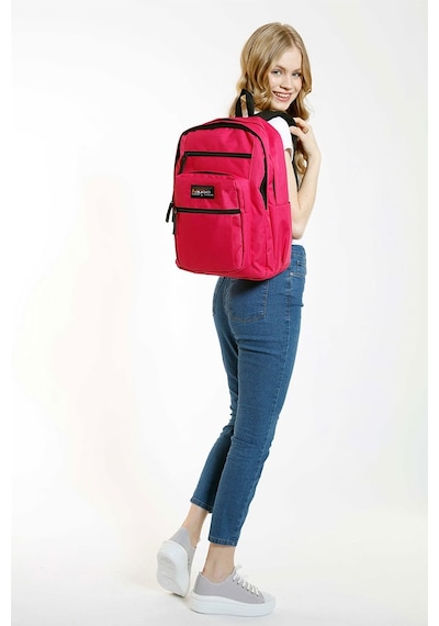 Kaukko Full Pocket Sırt Çantası Fuşya K1434