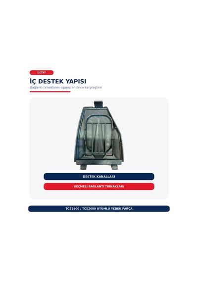 Tcs2500 / Tcs2600 Uyumlu Hava Filtresi Kapağı