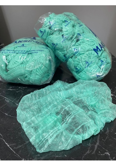 Maksimed Tek Kullanımlık Tela Bone Yeşil 100'lü