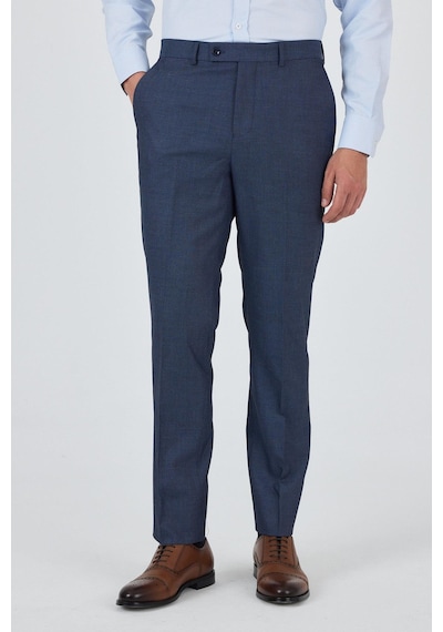 İmza Lacivert Esnek Yandan Cepli Comfort Fit Classic Pantolon 1003250154 Lacivert
