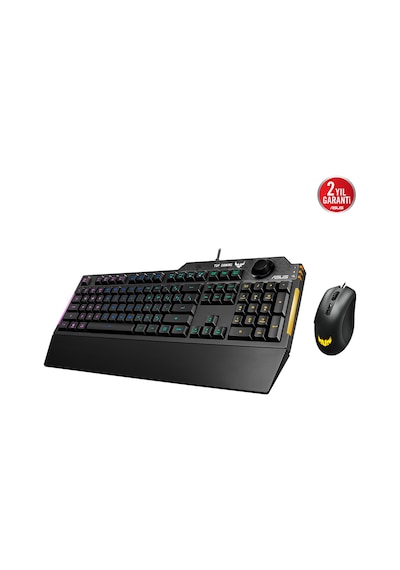 Asus TUF Gaming Combo K1 Mech-Brane Rgb Türkçe Oyuncu Klavyesi + M3 Optik Oyuncu Mouse Asus TUF Gaming Combo K1 Mech-Brane Rgb Türkçe Oyuncu Klavyesi + M3 Optik Oyuncu Mouse