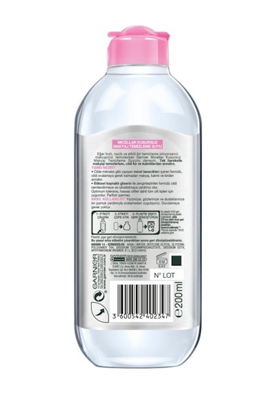 Garnier Micellar Kusursuz Makyaj Temizleme Suyu 2 x 200 ML Garnier Micellar Kusursuz Makyaj Temizleme Suyu 2 x 200 ML