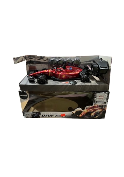 Gepettoys 1:16 Kırmızı Led Işıklı Yedek Tekerli Uzaktan Kumandalı Drift Formula Aracı