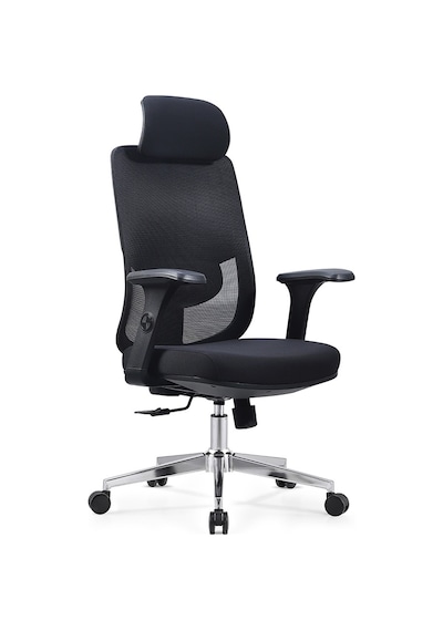 Ofisbazaar Atlas Premium Ergonomik Fileli Yönetici Koltuğu Başlıklı Ofis Ve Çalışma Koltuğu Siyah Siyah Ofisbazaar Atlas Premium Ergonomik Fileli Yönetici Koltuğu Başlıklı Ofis Ve Çalışma Koltuğu Siyah Siyah
