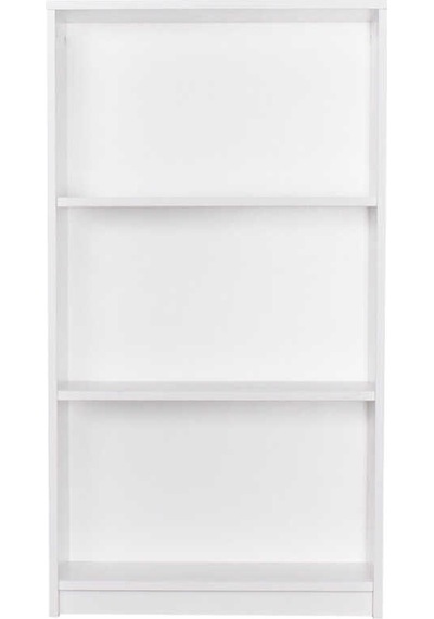 3 Raflı Kitaplık-beyaz 58x106x23 Cm