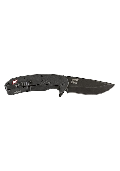 Milwaukee Hardline Katlanır Kamp Bıçak 89 Mm 4932492453 Siyah