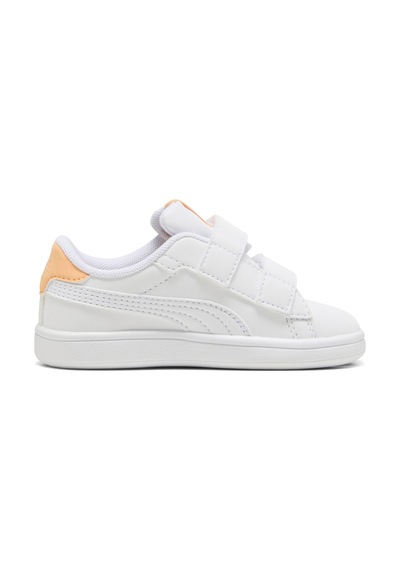 Puma Smash 3.0 Beyaz Kız Çocuk Sneaker Çok Renkli-sarı Çok Renkli - Sarı