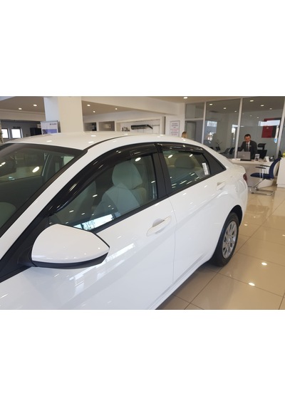 Hyundai Elantra Mügen Cam Rüzgarlığı 2021 Sonrası 4 Lü SET