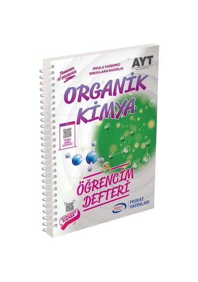 Murat 3017 Ayt Organik Kimya Öğrencim Defteri