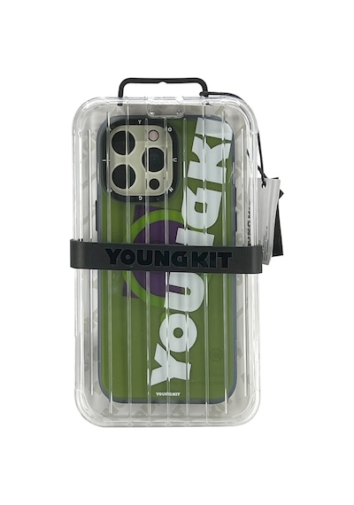 Youngkit Apple Uyumlu iPhone 15 Pro Max Binfen Arka Koruma Kılıf - Siyah Siyah