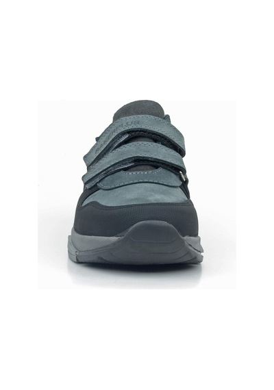 Rakerplus Hakiki Deri Koyu Gri Siyah Çocuk Cırtlı Sneakers Spor Ayakkabı Rakerplus Hakiki Deri Koyu Gri Siyah Çocuk Cırtlı Sneakers Spor Ayakkabı