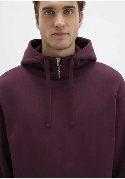 Mavi Loose Fit Bordo Erkek Sweatshirt M0s10473-70434 Bordo