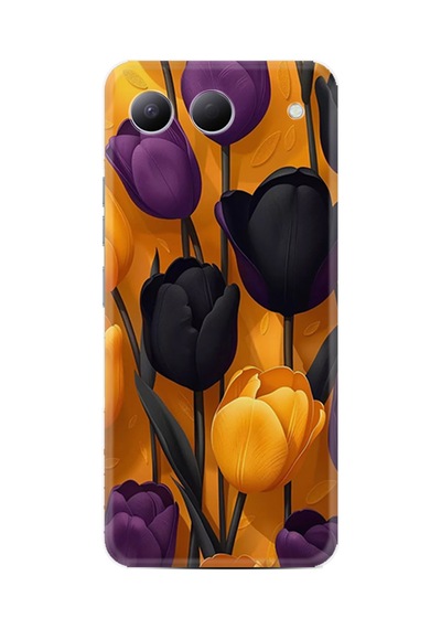 Tecno Spark 40 5g Km8n Uyumlu Kılıf Desen Baskılı Silikon Pandalar Stk:.1010.tecno Renk85 Renk85