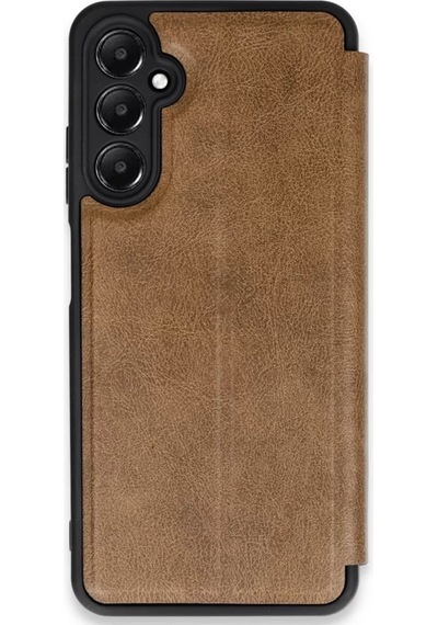 Newface Samsung Galaxy A35 5g Kılıf Flip Cover - Taba