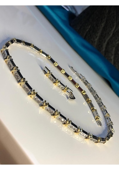 Vog Xuping Tiffany&co Vip Kadın Micro Kaplama Taşlı Sevgiliye Eşe Çelik Kolye