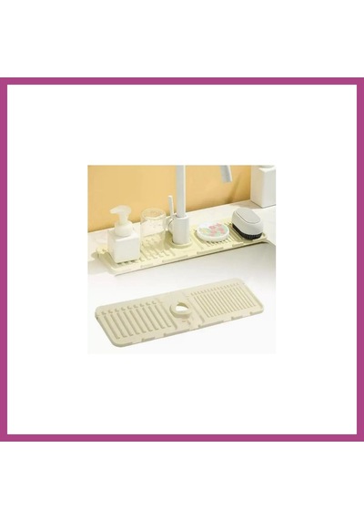 Gees Global Mutfak Banyo Lavabo Kenarı Silikon Mat Gri Gbzs