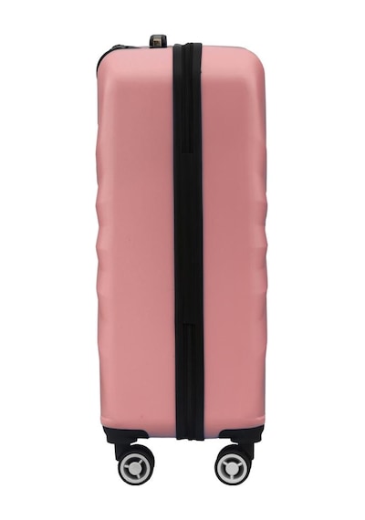 Orta Boy %100 Polikarbon Valiz 4x2 Teker Rose 1809 Rose