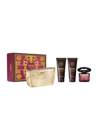 Versace Crystal Noir Edp 90 Ml + Body Lotion 100 Ml + Shower Gel 100 Ml + Çanta 8011003918898 Diğer