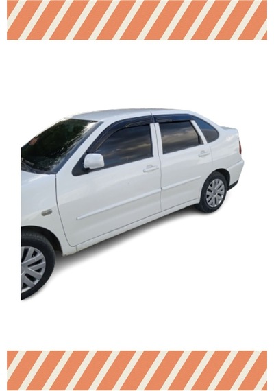 Volkswagen Polo Sedan Classic 1996-2001 Modellerine Özel 4'lü Mügen Tip Cam Rüzgarlığı