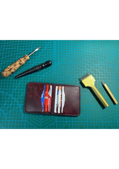 Deer Craft Timber Bordo Cüzdan