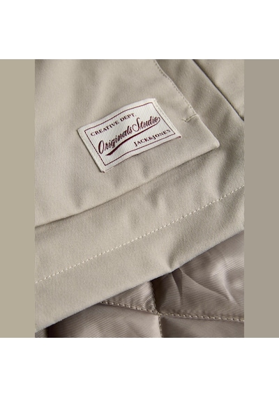 Jack & Jones Erkek Klasik Yaka Uzun Kollu Puffer Mont - Norrebro - 12307768 Crockery