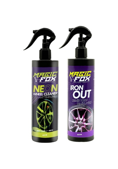 Magicfox Demir Tozu Sökücü Ve Neon Jant Temizleyici Seti
