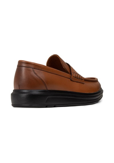 Deery Erkek Hakiki Deri Taba Renk Loafer Ayakkabı - 02000mtbap01 Taba