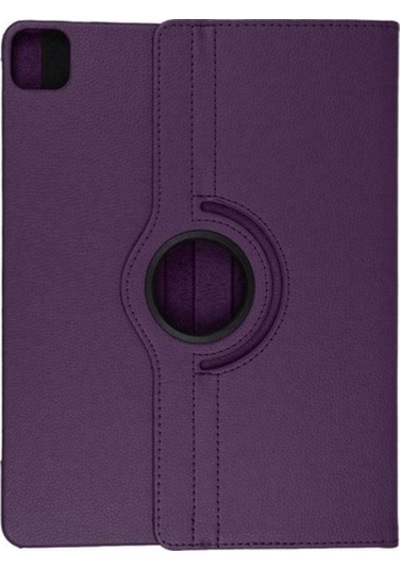 Apple Uyumlu iPad Pro 12.9 2020 4.Nesil Kılıf 360 Dönerli Standlı +Kalem