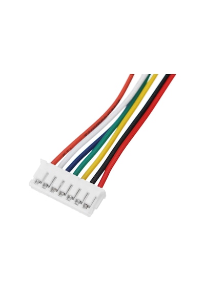 2Mm 7Pin Jst Ph 20Cm Kablolu Konnektör Beyaz Takım